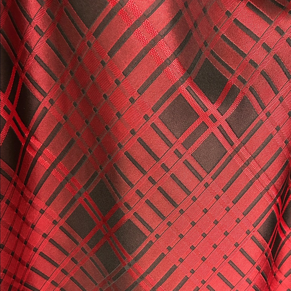Alex Evenings Plaid Print Formal Maxi Skirt Size M - Picture 3 of 9